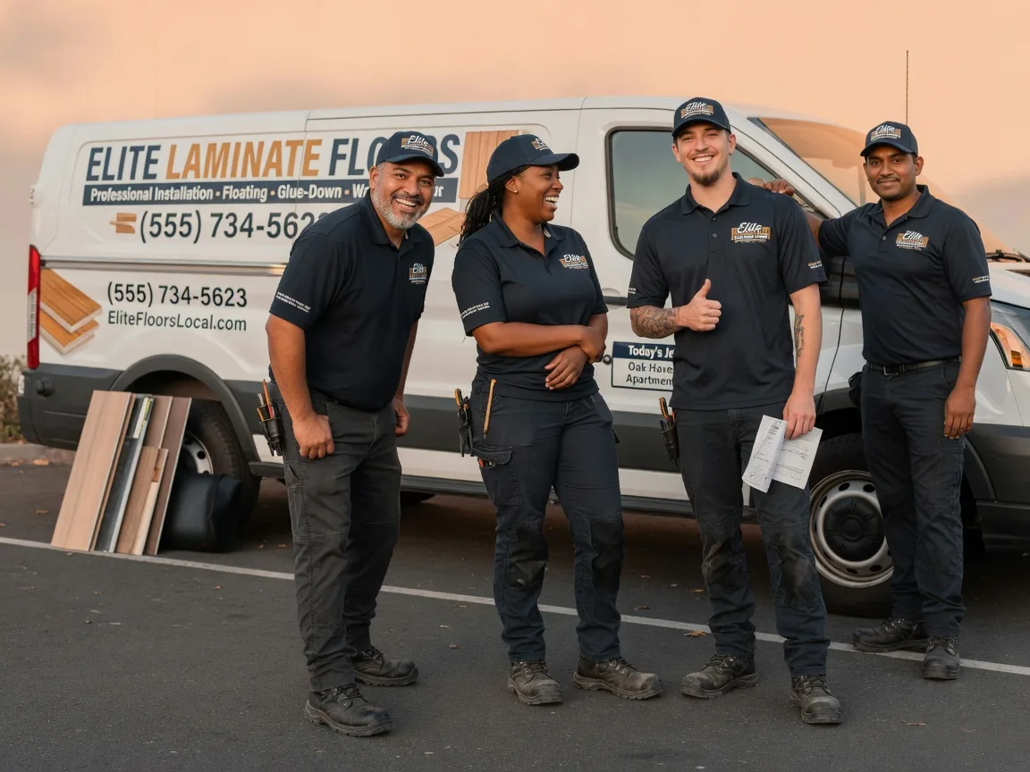 Laminate flooring installation company in Harvey, ND